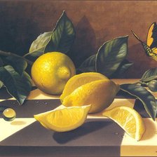 Схема вышивки «Лимончики»