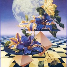 Схема вышивки «Цветочная фантазия»