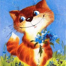 Схема вышивки «Открытка»