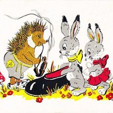 Схема вышивки «Открытка»