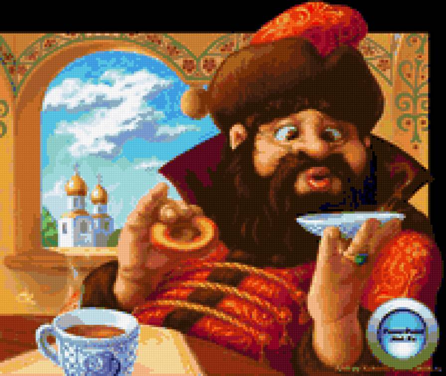 №343089 - боярин, буранки, чай - предпросмотр