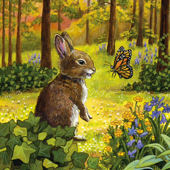 детская картина - для подушки - оригинал