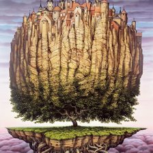 Схема вышивки «дерево мыслей»