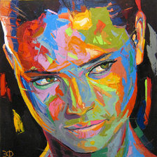 Схема вышивки «радуга»