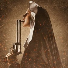 Схема вышивки «монахиня»