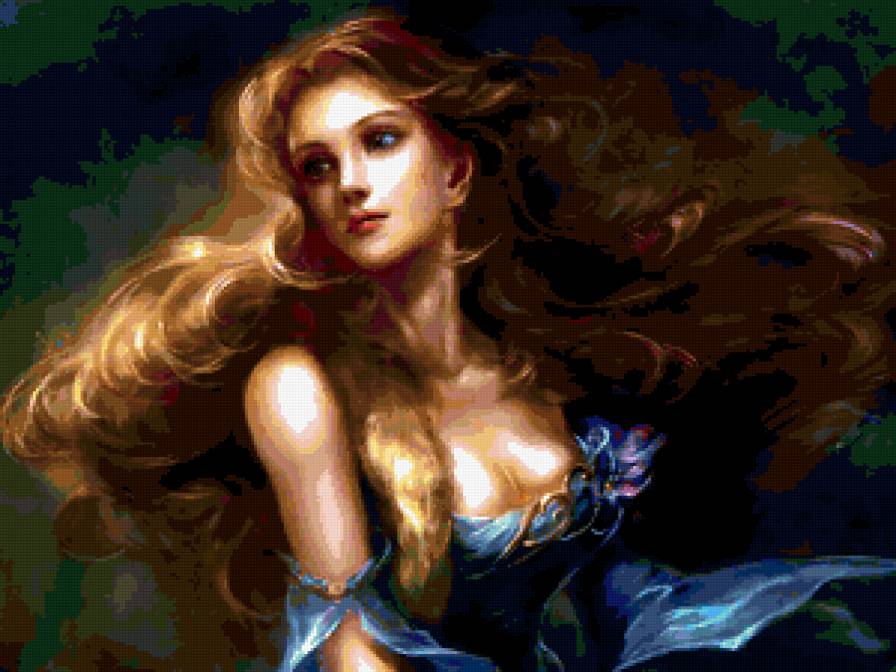 Элис - красота, девушка, танец, волосы - предпросмотр