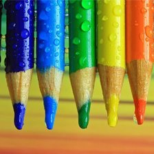 Схема вышивки «карандаши 2»