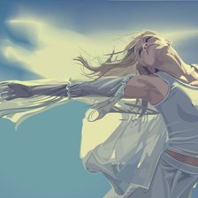 Схема вышивки «порыв»