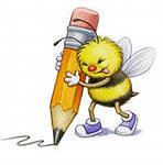 Схема вышивки «пчелка»