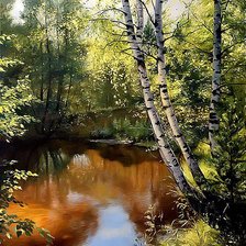 летний пейзаж