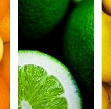 Схема вышивки «триптих фрукты»