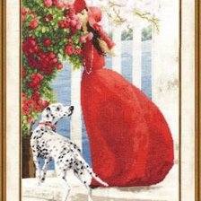 Схема вышивки «Аромат роз»