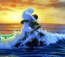 Схема вышивки «волна страсти»