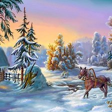 Схема вышивки «7»