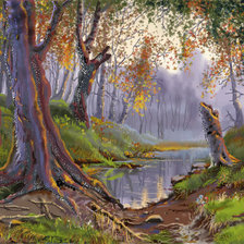 Схема вышивки «19»