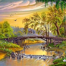 Схема вышивки «23»