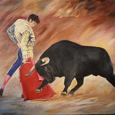 Схема вышивки «Тореадор»