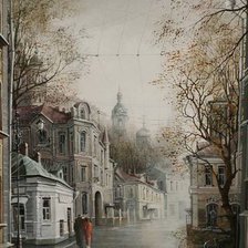 Схема вышивки «туман»