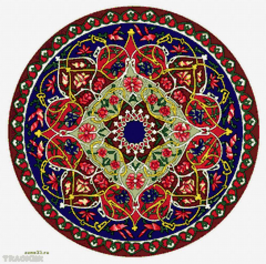 орнамент 6 - подушка, орнамент - предпросмотр