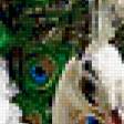 Предпросмотр схемы вышивки «павлин» (№344665)