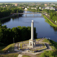 Схема вышивки «город,природа,красота»