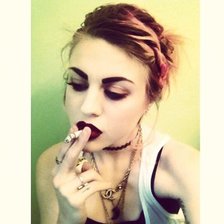 Схема вышивки «фрэнсис бин кобейн»