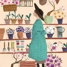 Схема вышивки «flower's shop»