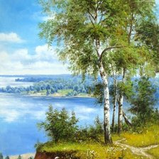 летний пейзаж