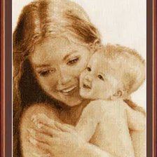 Схема вышивки «Мамина радость»