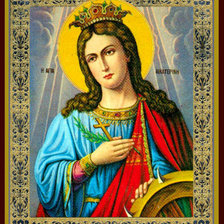 Схема вышивки «св.Катерина»