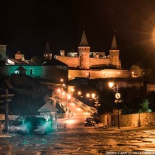 Схема вышивки «старый город»