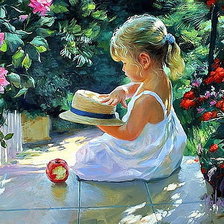 Схема вышивки «Малышка»