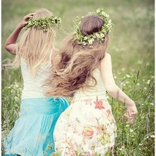 Схема вышивки «ДЕТИ В ПОЛЕ»