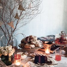 Схема вышивки «УЖИН»