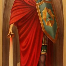 Схема вышивки «Архангел Михаил»