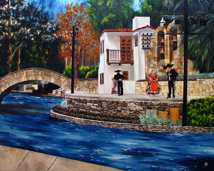 Мексика - картина - оригинал