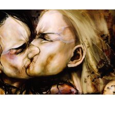 Схема вышивки «оо»