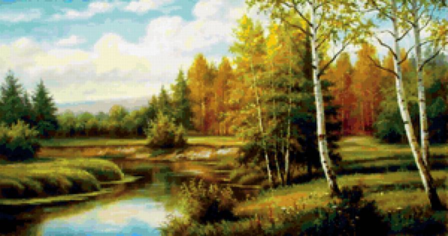 осень в лесу - предпросмотр