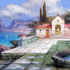 Схема вышивки «Крым»