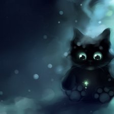 Схема вышивки «Кот»