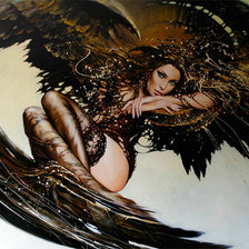 Схема вышивки «Падший ангел»