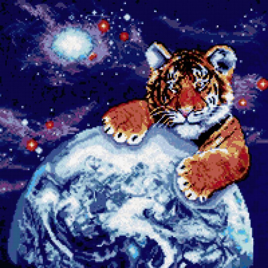 Тигренок - тигренок, живлтные - предпросмотр