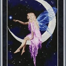 Схема вышивки «Фея ночи»