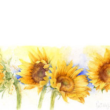 Схема вышивки «акварель»