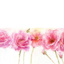 Схема вышивки «акварель»