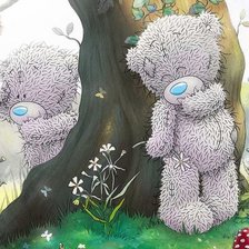 Схема вышивки «Тедди»