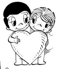 Схема вышивки «любовь это 1»