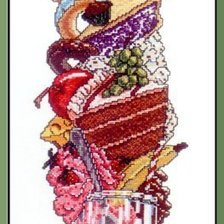 Схема вышивки «коктейль»