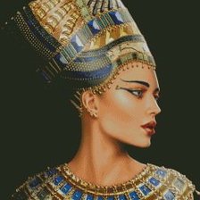 Схема вышивки «Клеопатра»