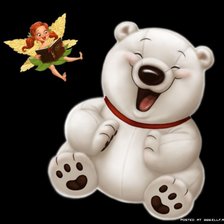 Схема вышивки «медвежонок»